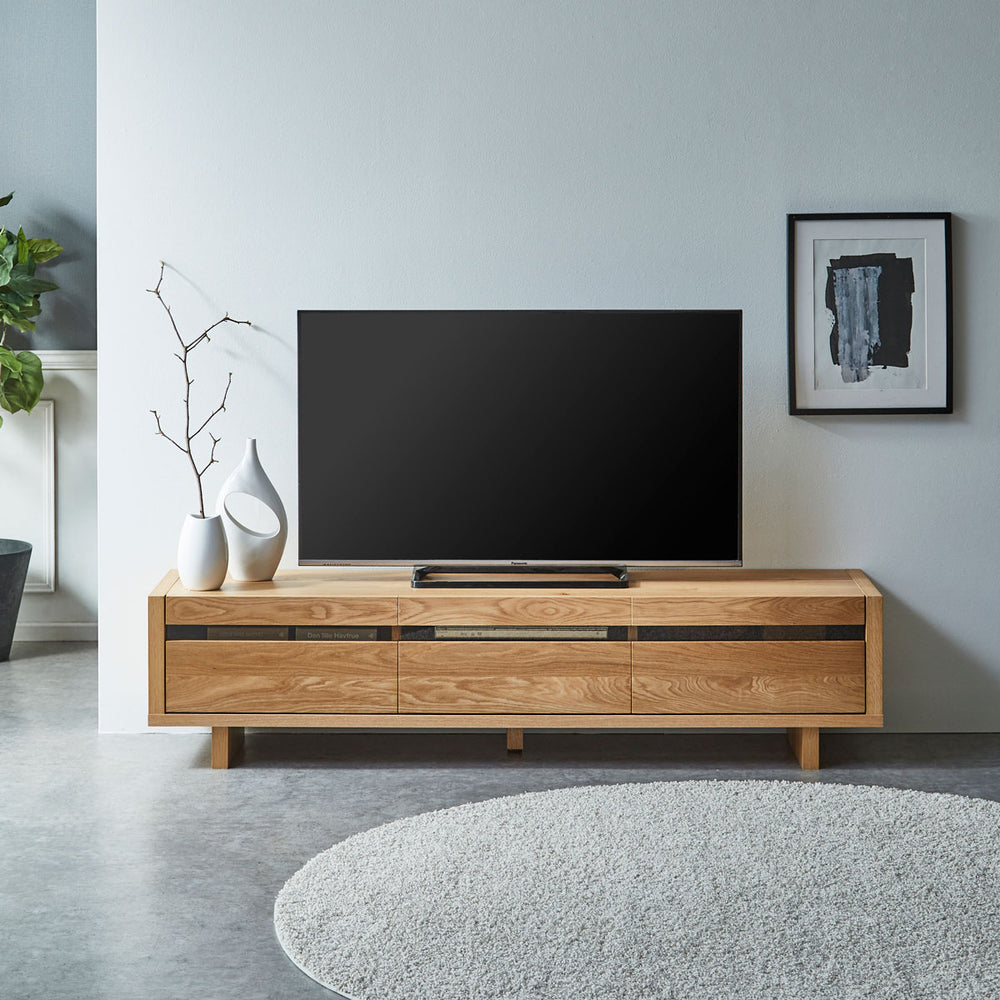 【OUTLET】テンゲンⅡ テレビボード 幅180cm オーク 収納棚