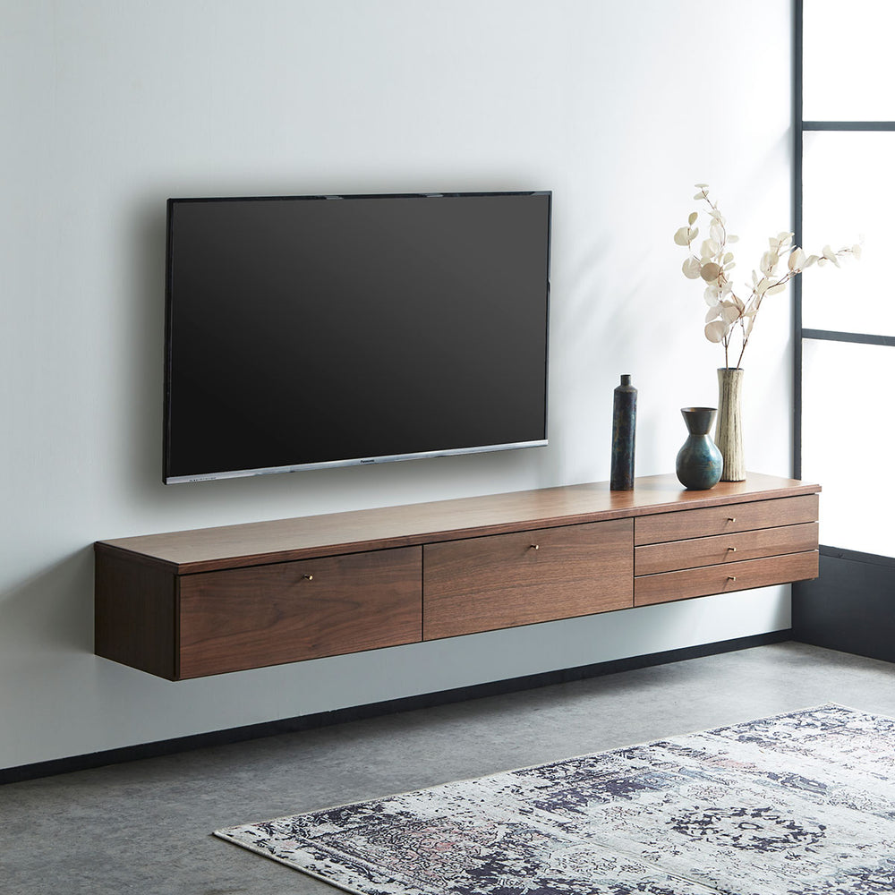 フィンデン フロート テレビボード 幅200㎝