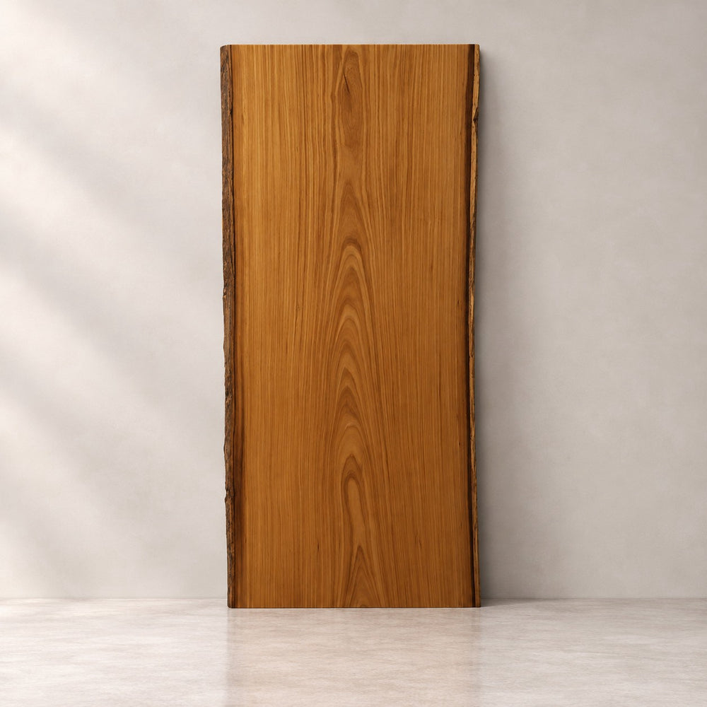 【OUTLET】一枚板テーブル　アサメラ　385-5-2　(W200cm)